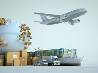 Verpacken für den Export