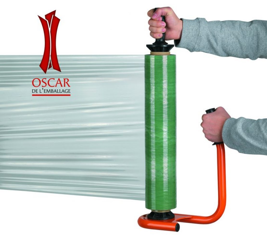 Hand-Stretchfolie mit 80% Recyclinganteil