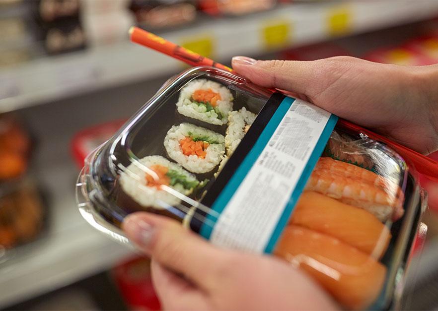 Banderole bedruckte Verpackung
