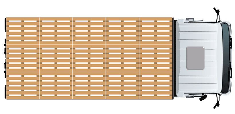 Paletten auf LKW
