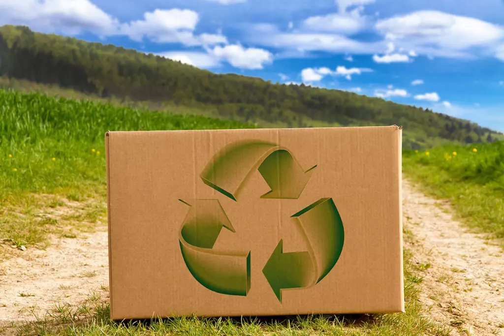 Die Verpackung dem Recyclingkreislauf zuführen