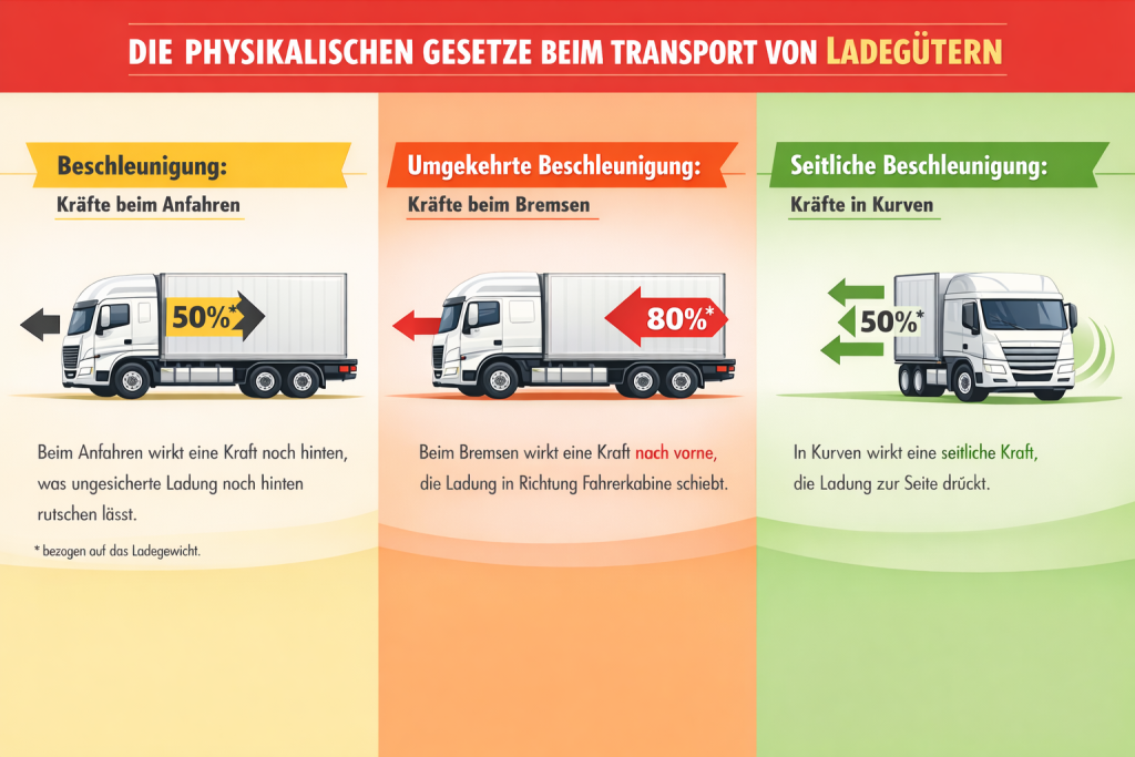 Physikalische Gesetze Ladungssicherung