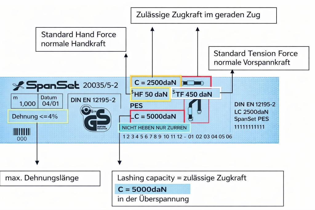 Spanngurt Ladungssicherung